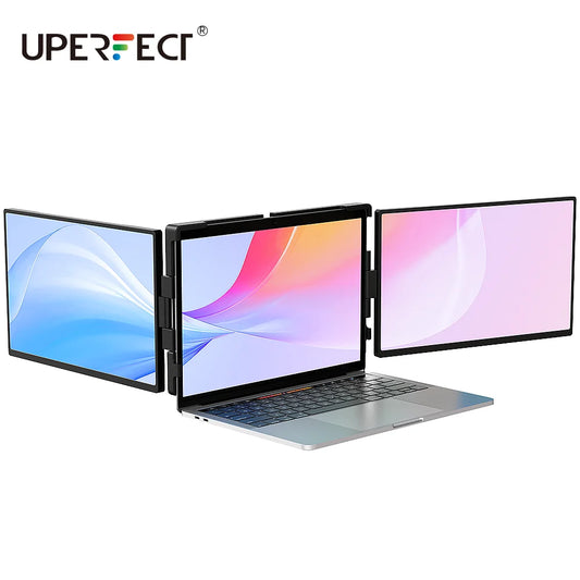 UPERFECT Z PRO 14 Inch Dual Portable Gaming Monitor IPS 1920x1080 USB C HDMI Display FHD Second Screen For Laptop PC Phone XBOX